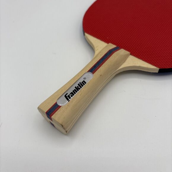Franklin Table Tennis Paddles Red and Blue Set of 2 - Picture 8 of 9